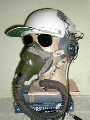 03312 USAF HGU-7P helmet left front oblique_tn.jpg (13594 bytes)